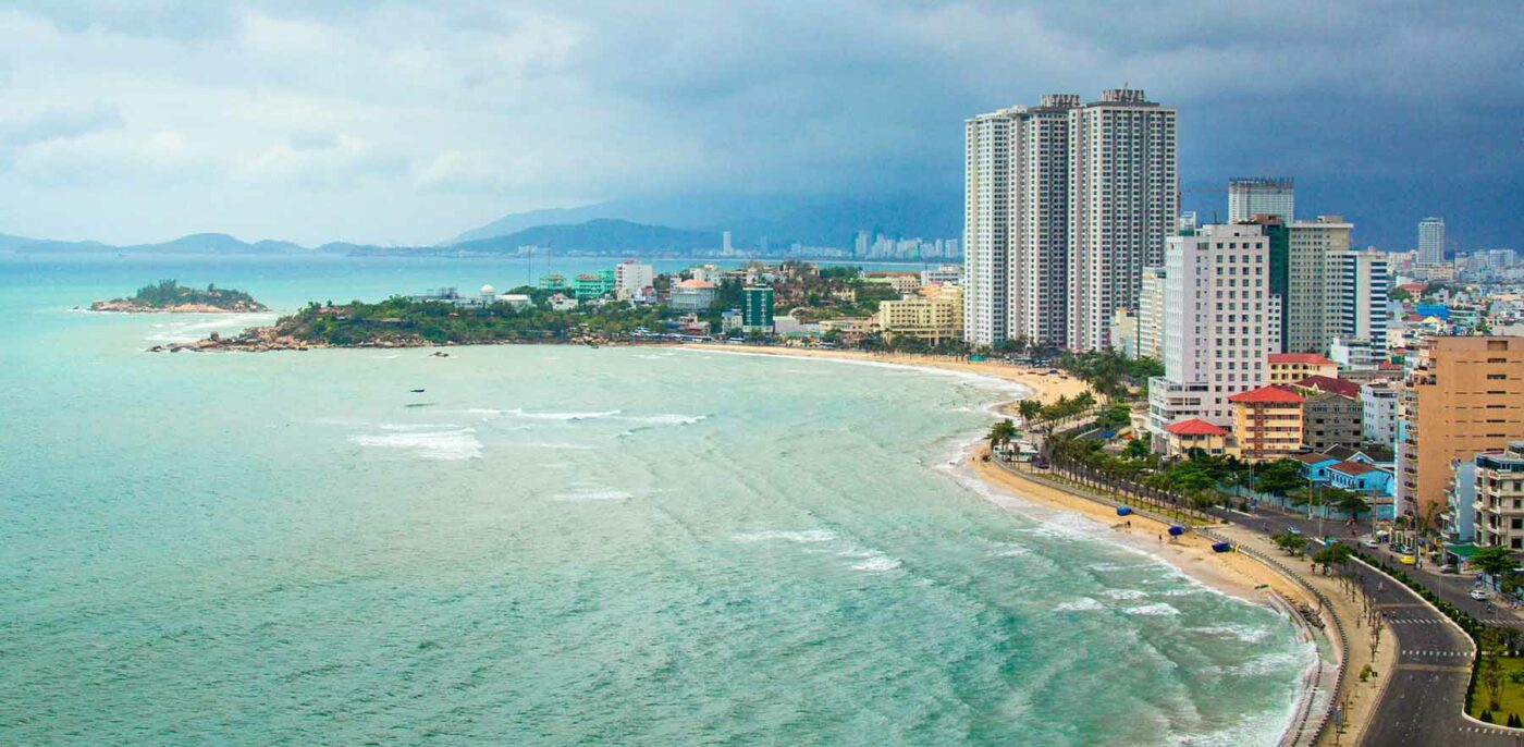 Vietnam’s sunny bay of islands.